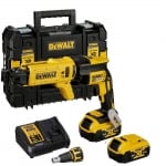 Винтоверт за гипсокартон, 18V, 2х5Ah, 30Nm, DeWALT DCF620P2K